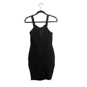 Marciano Black Bandage Dress